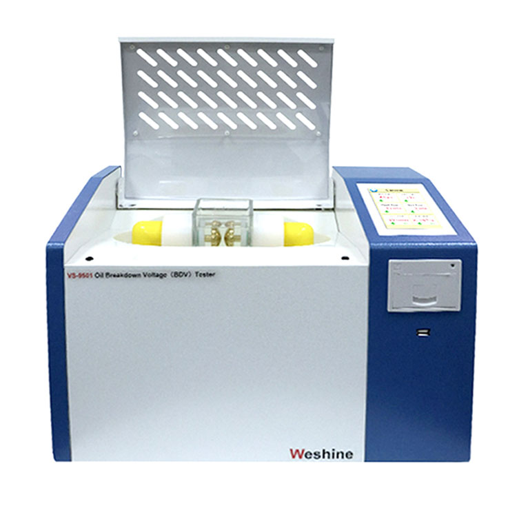 Transformatorolie dielektrisk test1